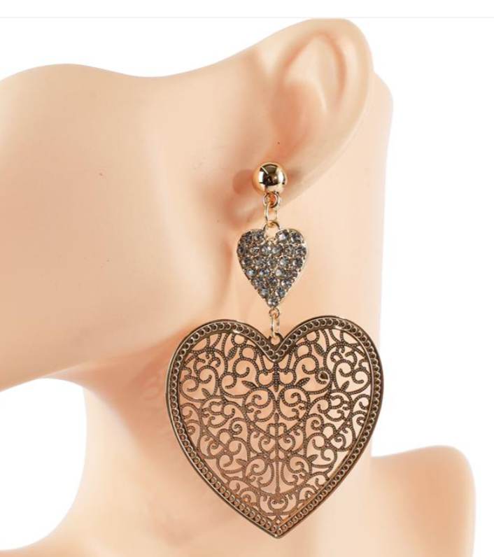 Amazing Heart Earrings