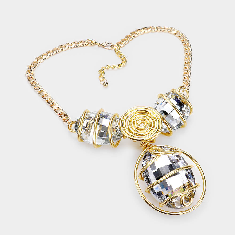 Ice Statement Necklace