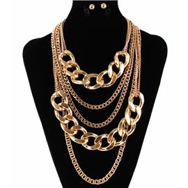 Never Ending Chain Necklace Set