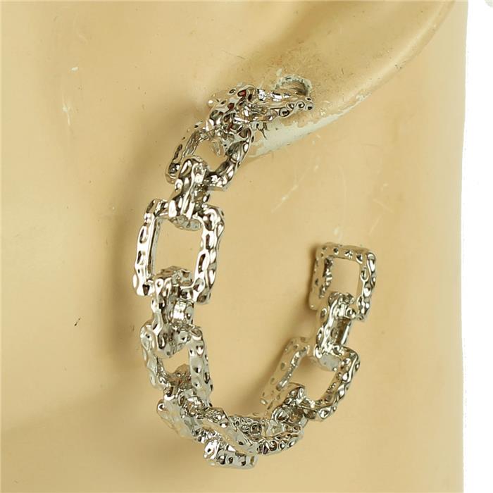 Chain Hoop Earrings