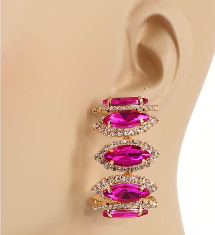 Cresent Love Earring