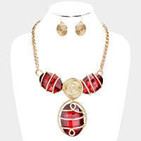 Ice Statement Necklace